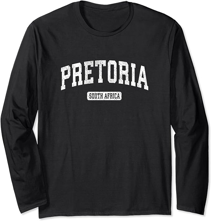 Black University of Pretoria Crewneck