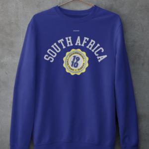 Blue South African Crewneck, pullover