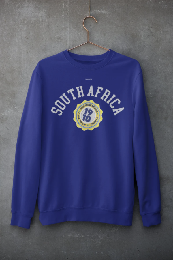 Blue South African Crewneck, pullover