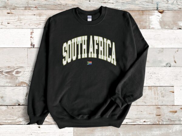 Black Crewneck, south African black sweatshirt