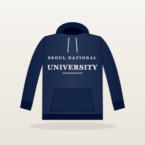 Navy Seoul National University Hoodie