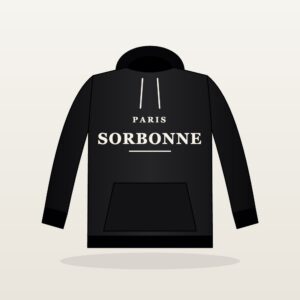 Black Sorbonne University Hoodie
