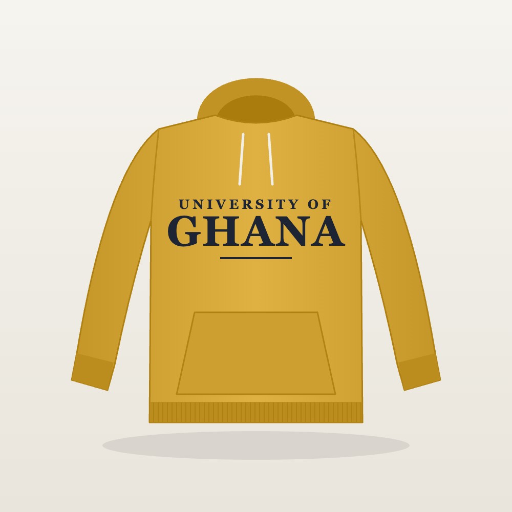 Gold University of Ghana Hoodie