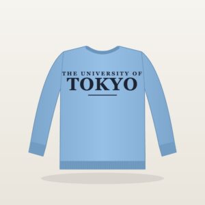 Light Blue University of Tokyo Crewneck Sweatshirt