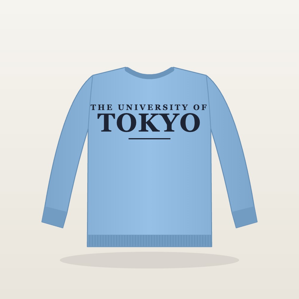 Light Blue University of Tokyo Crewneck Sweatshirt